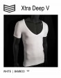 Extra Diepe V Hals T-Shirt voor onder een overhemd